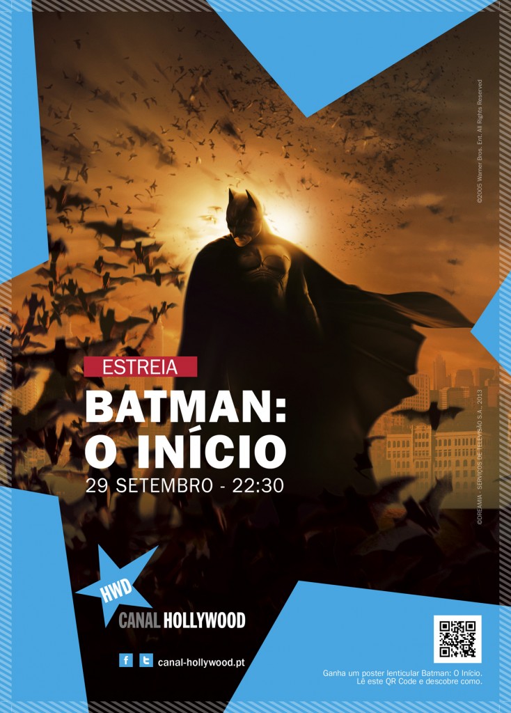 Canal Hollywood promove estreia de Batman - Meios & Publicidade - Meios &  Publicidade