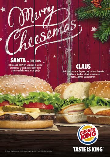 Burger King dá Whopper em dobro para aniversariantes no Natal