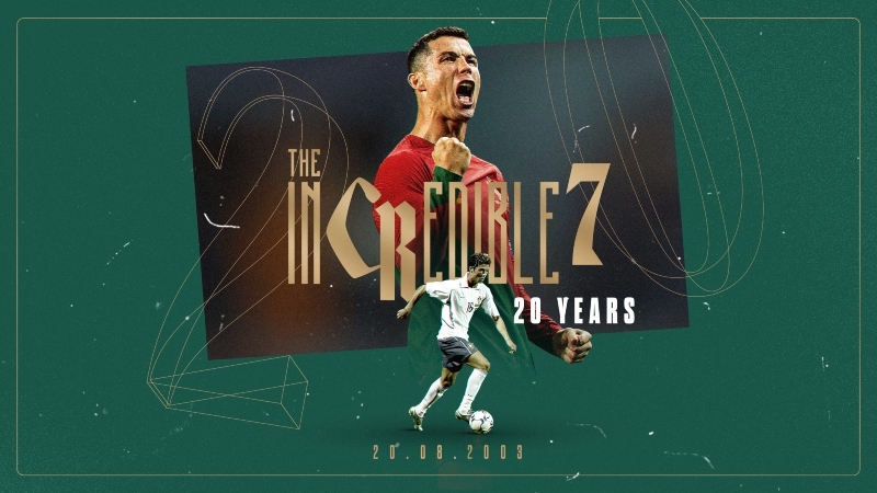 Cristiano Ronaldo celebra 20 anos ao serviço da Seleção Nacional de futebol  - Seleção Nacional - SAPO Desporto